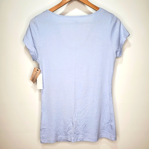 NWT Philosophy Short Sleeve Blouse Size Medium - Picture 4 of 4